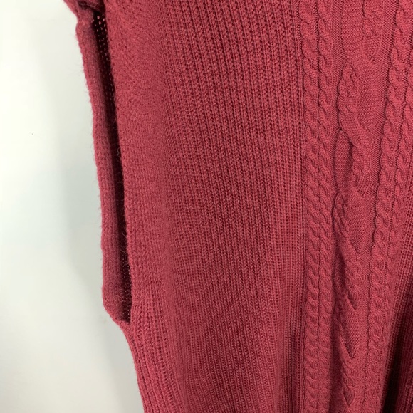 Faded Glory • turtleneck knit poncho - Picture 3 of 7